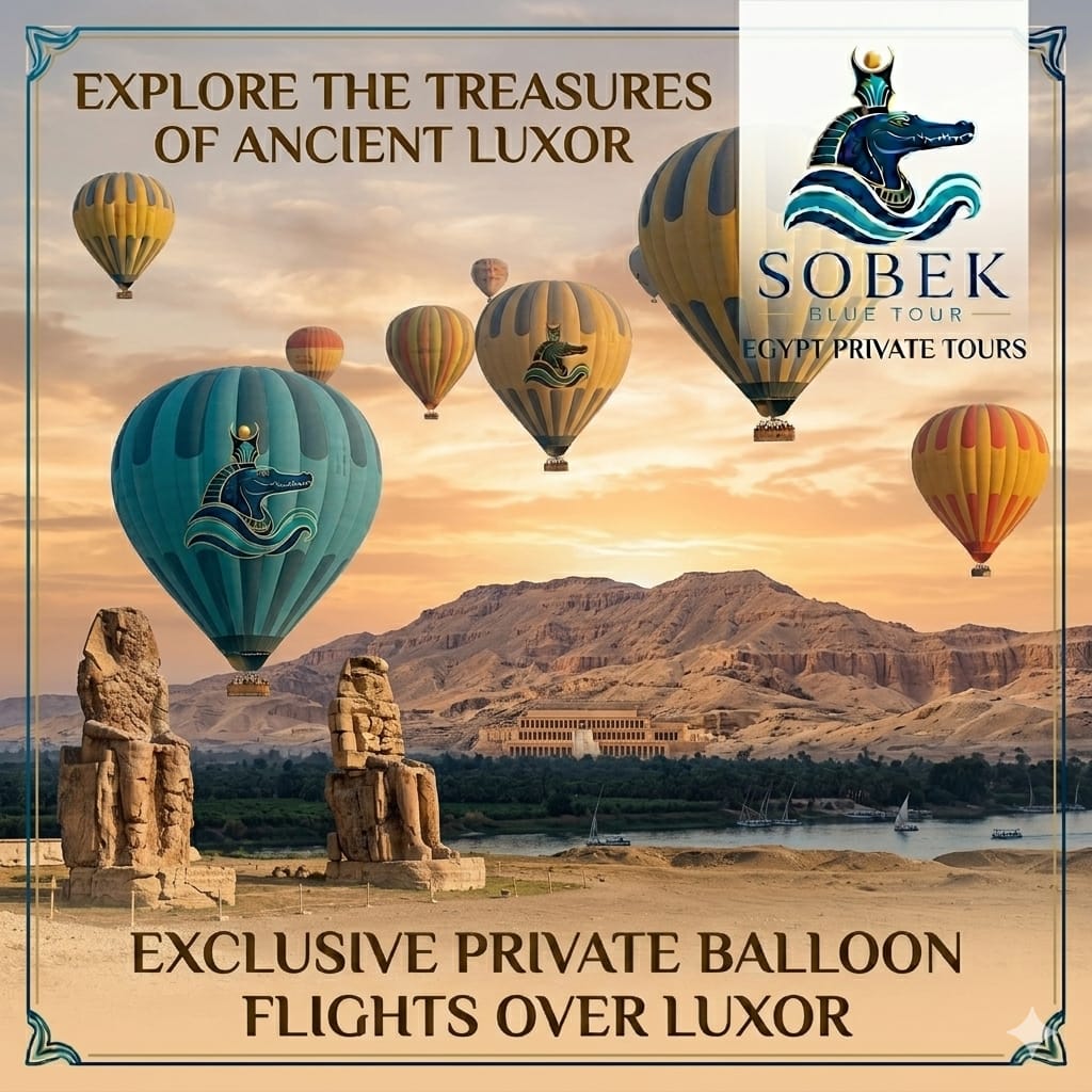 A special hot air balloon trip in Luxor